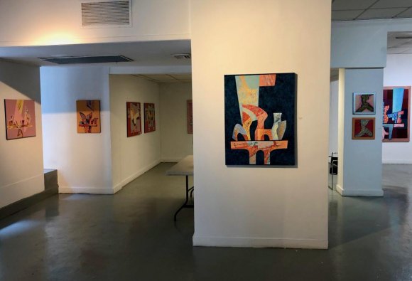 "Shapes and Imaginary Objects" Bogdan Matei at Gallery RIVAA From "Poses and Imaginary Objects" at Gallery RIVAA